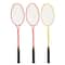 Champion Sports Tempered Steel Twin Shaft Badminton Racket Set